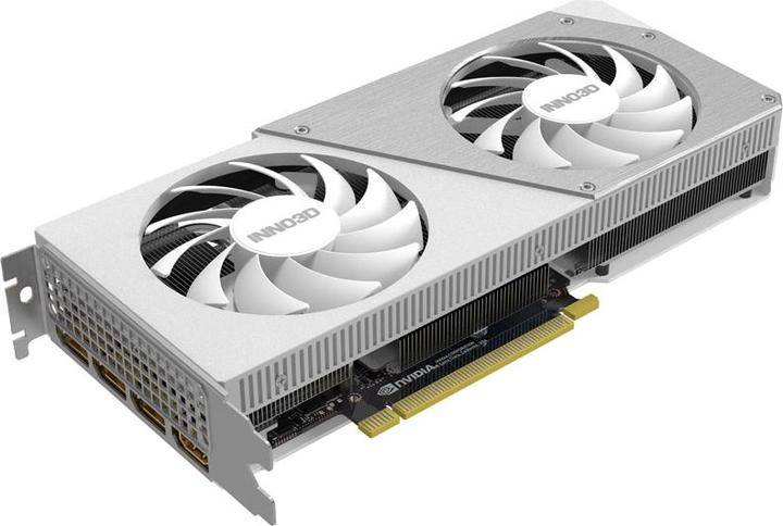 Actual product image Inno3D RTX4060 TI Twin X2 OC WHITE 8GB GDDR6 HDMI 3x (8 GB)