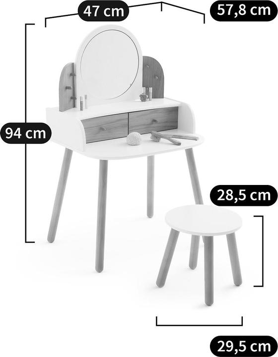 Image du produit La Redoute Interieurs Lorette (47 x 58 x 94 cm)