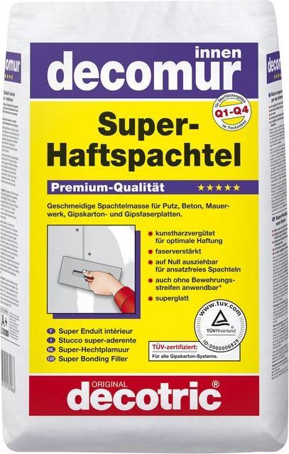 Image du produit Decotric Super enduit d'accrochage decomur 25kg