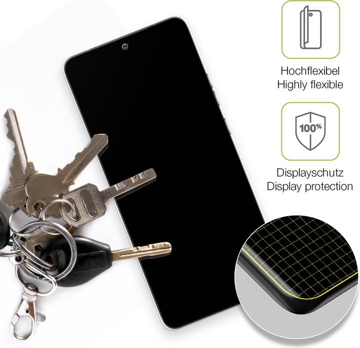 Actual product image Dipos Full Cover Screen Protector Matte (1 Piece, Motorola Edge 50 Pro)