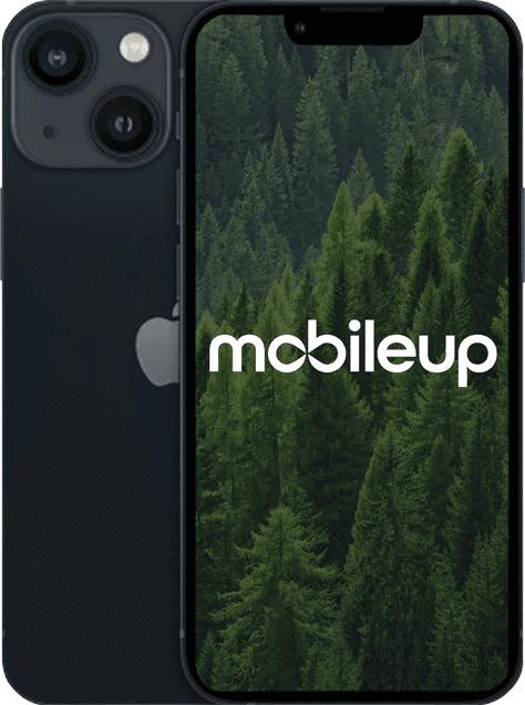 Image du produit mobileup iPhone 13 mini (128 Go, Minuit, 5.40", 12 Mpx, SIM + eSIM, B / Très bon)
