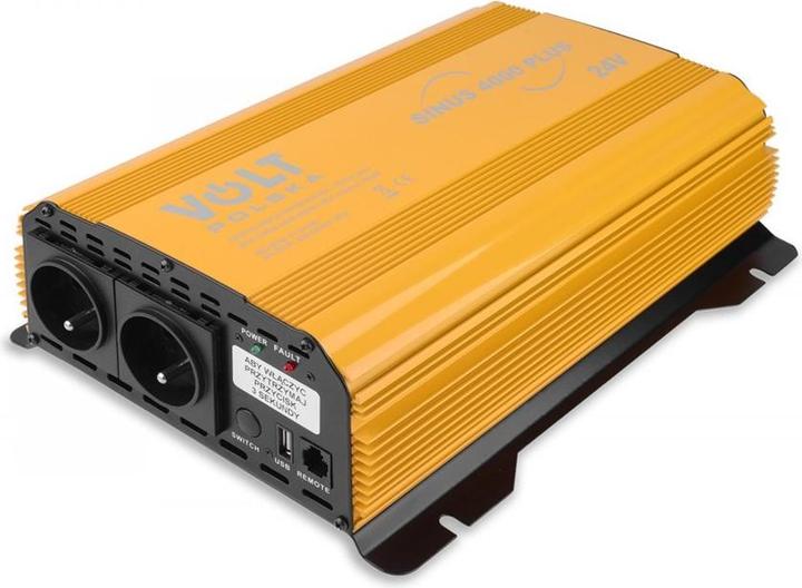 Produktbild No Name Spannungswandler SINUS PLUS 4000 24/230V (2000/4000W) + FERNBEDIENUNG