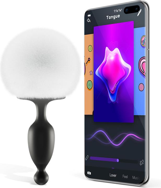 Image du produit Magic Motion Bunny App Contrôlé Vibrant Bunny Tail Anal Plug