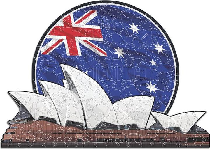 Immagine prodotto Iconic Teatro dell'Opera di Sydney - Monumento Puzzle in Legno Taglia M (270 Pezzi) (270 pezzi)
