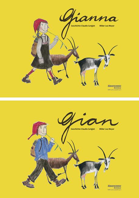 Actual product image Gian und Gianna (German, Claudia Carigiet, 2015)