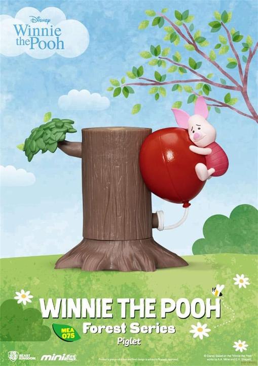 Actual product image Beast Kingdom WINNIE L'OURSON - Forest Series - Set 6 Statuette Mini Egg Attack 12cm