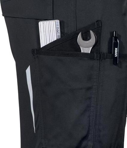 Produktbild Uvex Safety Arbeitshose uvex syneXXo schwarz 52 (52)