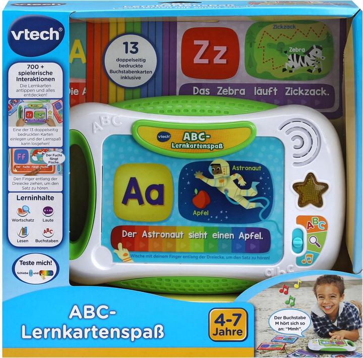 Actual product image VTech ABC-Lernkartenspass (German)