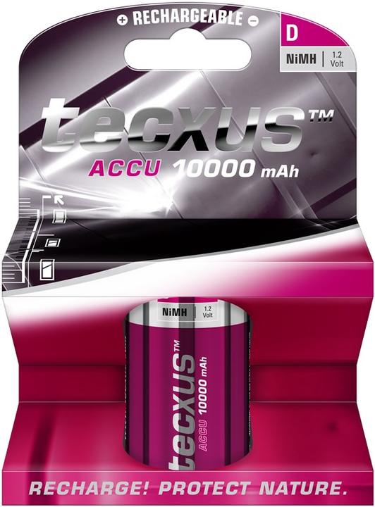 Tecxus D Mono/HR20 - 10000 mAh (1 Stk., D, 10000 mAh)