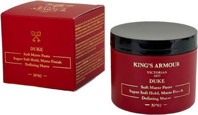 Immagine prodotto King's Armour DUKE Soft Matte Paste 110 ml (Gel per capelli, 110 ml)