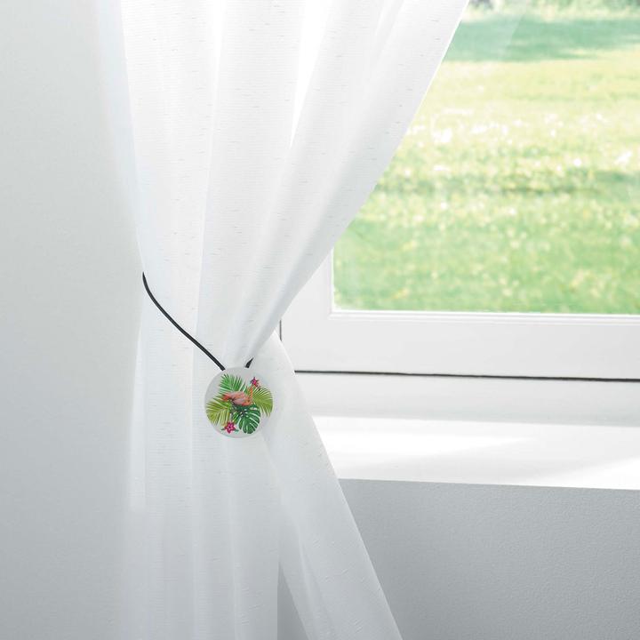 Actual product image Casativo Curtain holder magnetic Flamingo