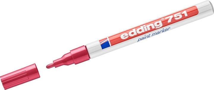Produktbild Edding 751 Glanzlack-Marker (Rot, 1 mm, 1 x)