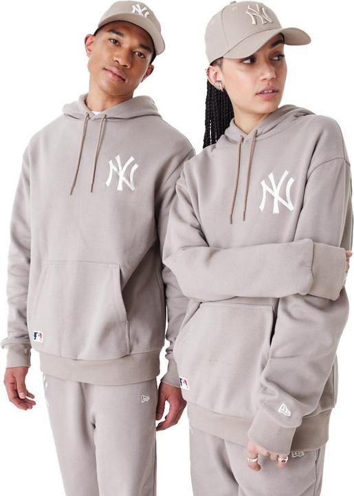 Produktbild New Era Oversized Hoody New York Yankees ash brown - L (L)