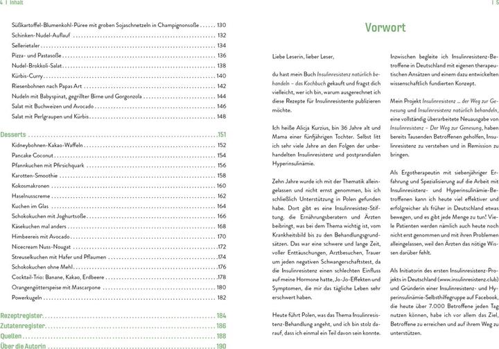 Produktbild Insulinresistenz natürlich behandeln – Das Kochbuch (Deutsch, Alicja Kurzius, 2022)