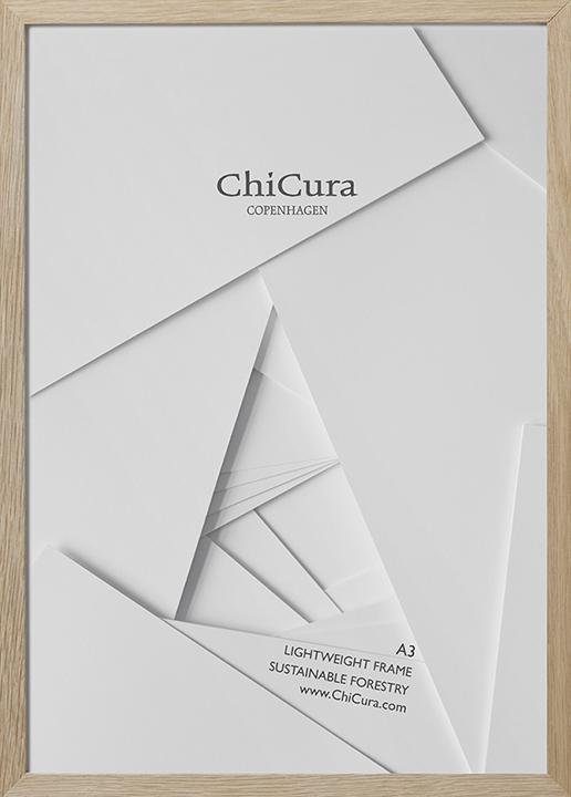 Immagine prodotto ChiCura Holzrahmen - Antireflektierendes Acryl (A3)