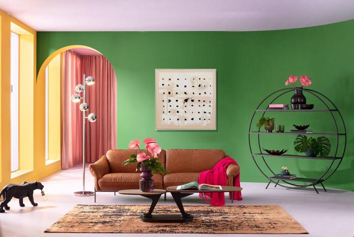 Actual product image Kare Design Framed picture Creative Dots 120x120cm (122 x 122 cm)