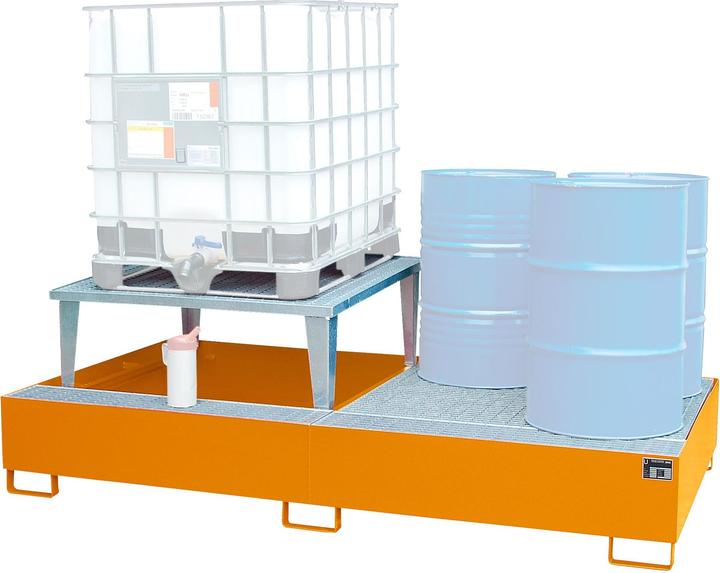 Immagine prodotto Bauer Vaschetta di raccolta in acciaio per contenitori per cisterne (1000 l)