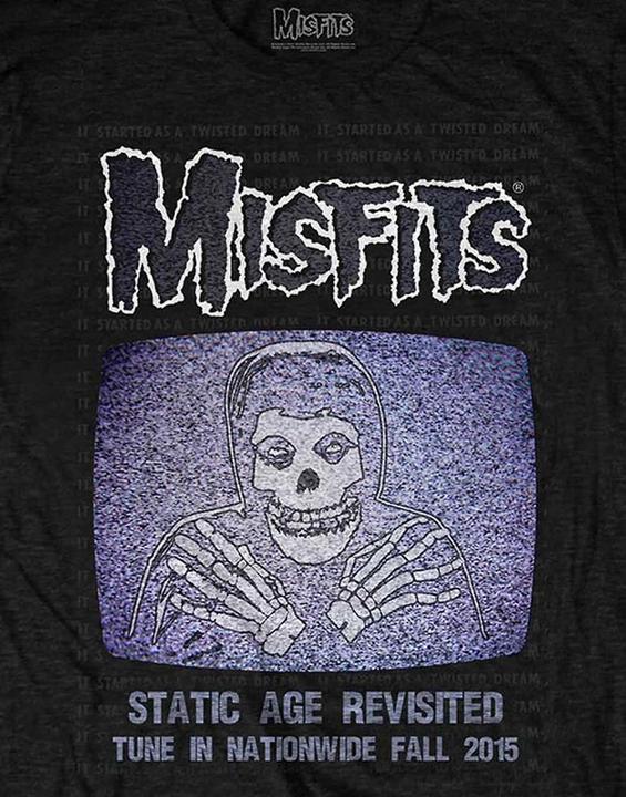 Produktbild Misfits Unisex Adult Static Cotton T-Shirt (M)