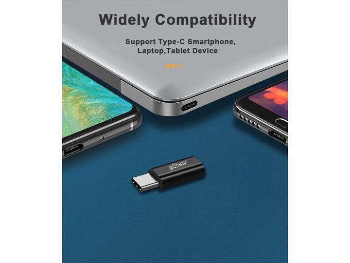 Actual product image PowerGuard USB-C to USB-C male/female extension USB 3.1 10 Gbit/s (USB 3.1)