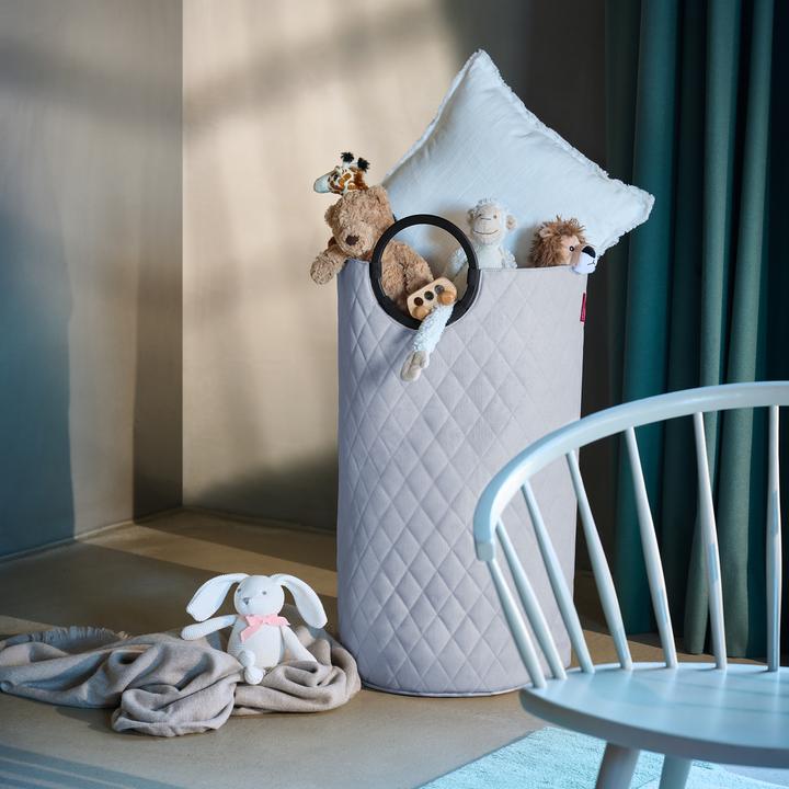 Image du produit reisenthel Panier à linge Frame Rhombus 65 l, gris clair (65 l)