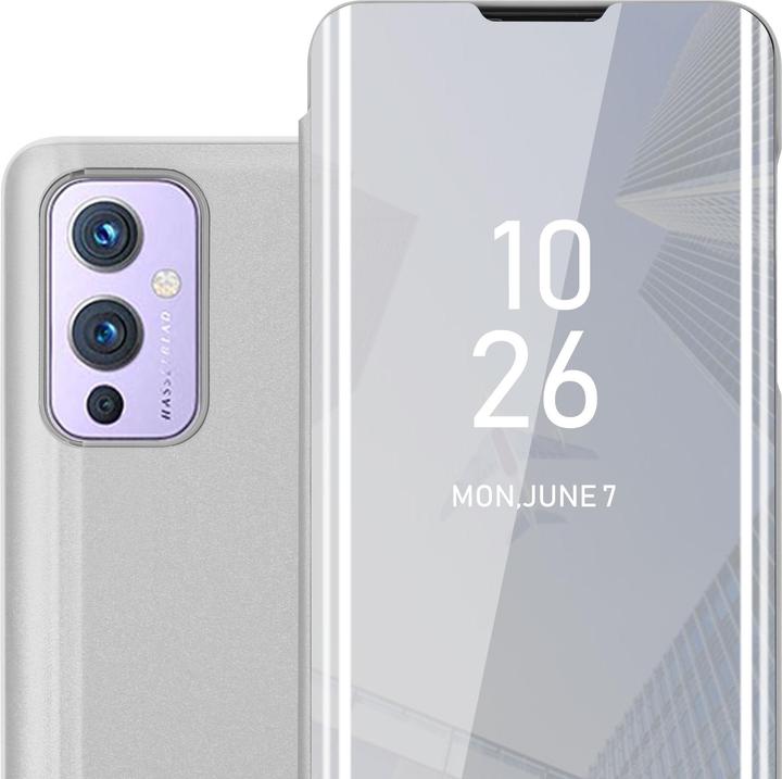 Actual product image Cadorabo Book Smart View Mirror Cover (OnePlus 9)