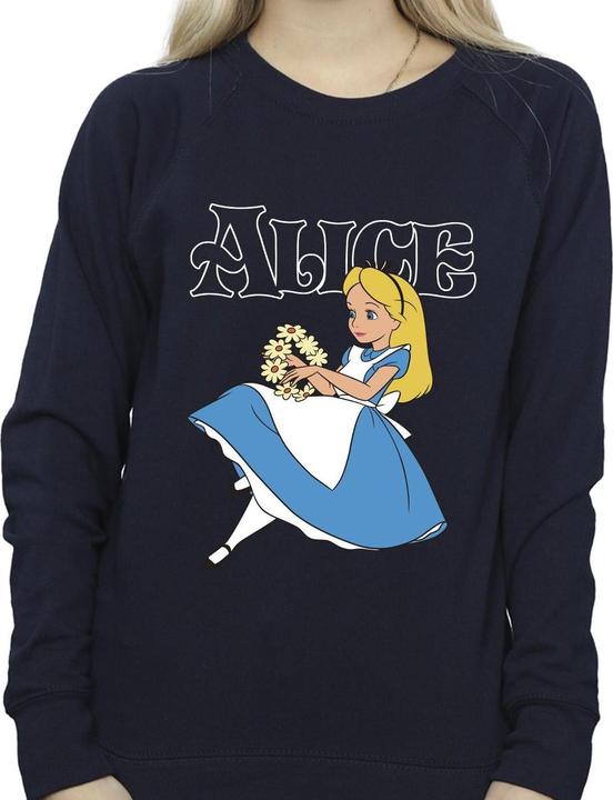 Produktbild Disney Alice im Wunderland Blumen Sweatshirt (XXL)