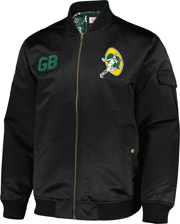 Image du produit Mitchell & Ness M&N Heavyweight Bomber Veste NFL Green Bay Packers (L)