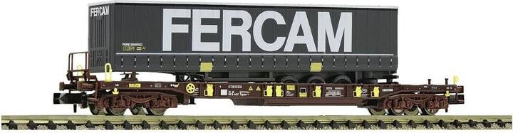 Image du produit Fleischmann 825060 N Wagon-poche T3 de l'AAE Avec semi-remorque de l'entreprise de transport Fercam (Voie N)