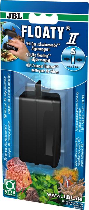 Actual product image JBL Aquaristik und Terraristik Floaty II L for glass thickness 15mm (Aquarium cleaning, Mushroom)