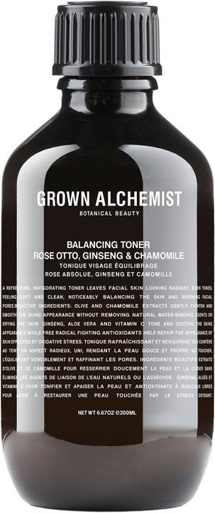 Immagine prodotto Grown Alchemist GROWN Beauty - Tonico equilibrante: rosa, ginseng e camomilla (Panni pulizia, 200 ml)