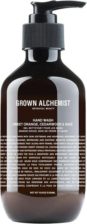 Immagine prodotto Grown Alchemist GROWN Beauty - Lavamani: arancia dolce, legno di cedro e salvia (Sapone liquido, 300 ml)