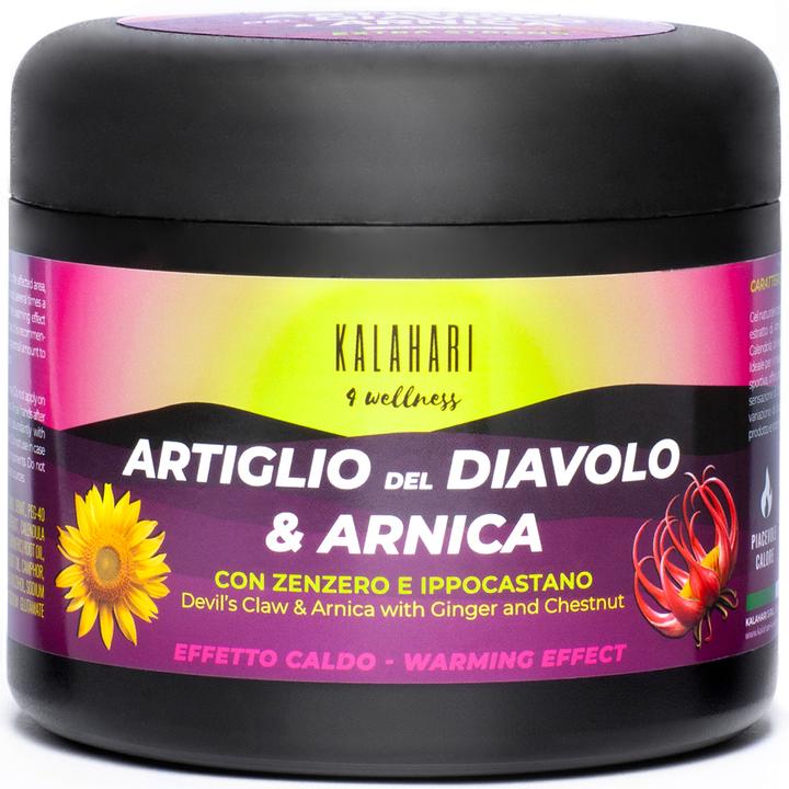 Kalahari 4 Wellness Teufelskralle und Arnika Salbe - Extra Stark - Heisse Gel (1 x, 510 g)