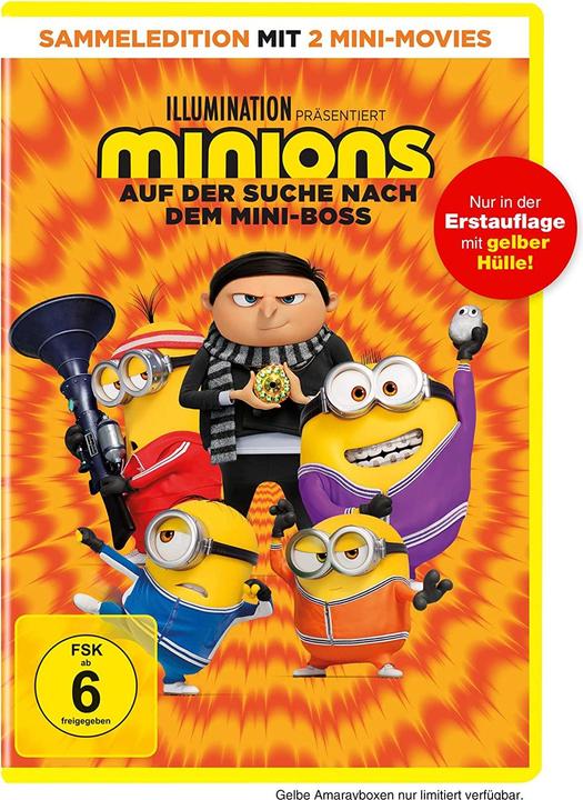 Produktbild Minions - Auf der Suche nach dem Mini-Boss - DVD (DVD, 2022, Englisch, Deutsch)