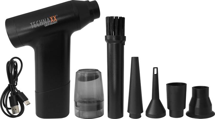 Image du produit Technaxx Souffleur de poussière sans fil, TX-293, avec fonction d'aspiration, 160 W