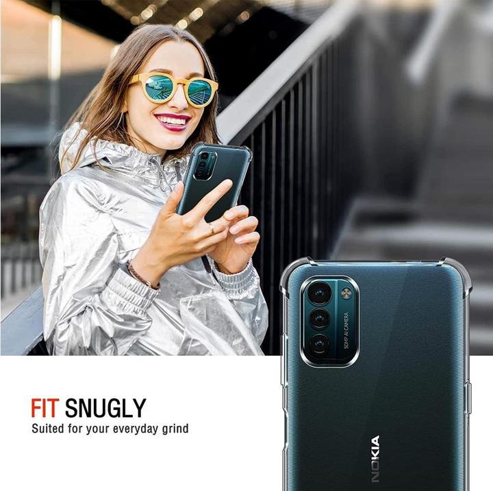 Productafbeelding Screenguard Kristal Zachte Airbag Bumper (Nokia G21)