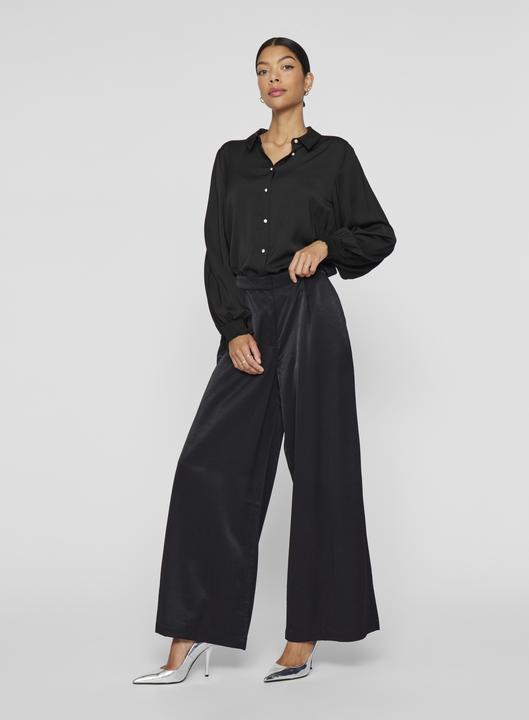 Actual product image Vila High Waist Trousers with Wide Leg (42)