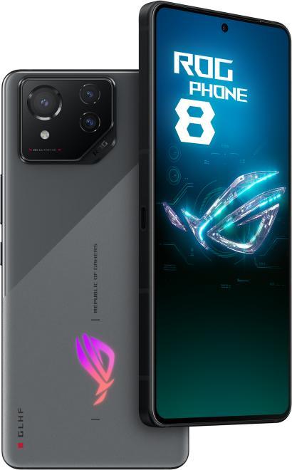 Actual product image ASUS ROG Phone 8 (256 GB, Rebel Grey, 6.78", Dual SIM, 50 Mpx, 5G)