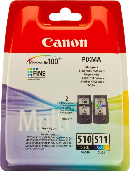 Produktbild Canon PG-510/CL-511 Multipack (BK, Color)