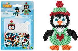 Productafbeelding Hama Strijkkralen midi ""Penguin"", in blisterverpakking Diameter van strijkkraal midi: 5,0 mm, incl.