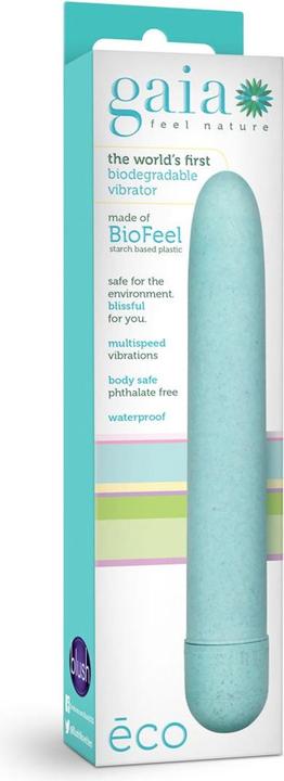 Actual product image Gaia Eco Vibrator Blau