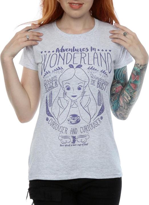 Immagine prodotto Alice In Wonderland Adventures Maglietta Donna (XS)