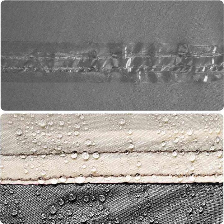 Image du produit VidaXL Tente pour voiture Gris et orange Imperméable (2.25 kg)