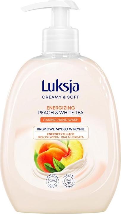 Produktbild Luksja Hand Wash Peach And Tea 500ml (Flüssigseife, 500 ml)