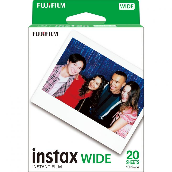 Actual product image Fujifilm Instax Wide Instant Film 10x2 (Wide 300)