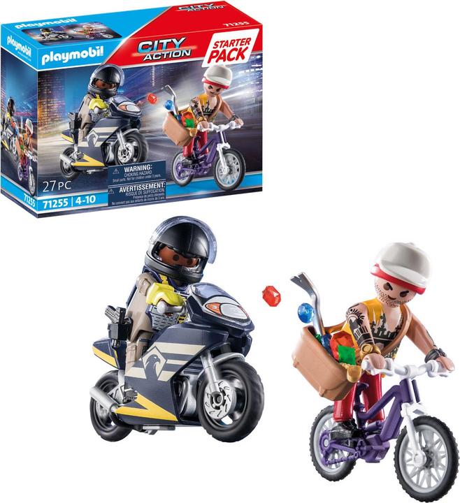 Actual product image Playmobil Starter Pack SEK and Jewel Thief (71255, Playmobil City Action)