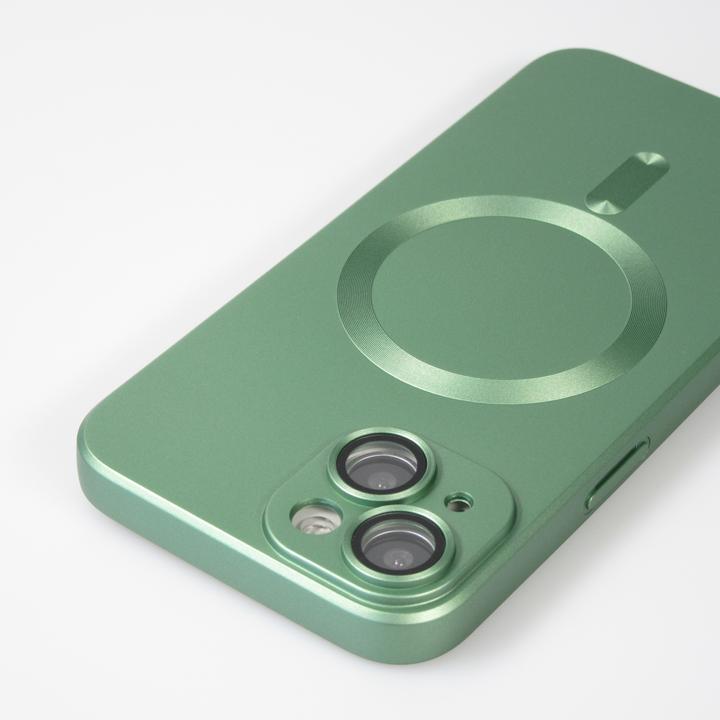 Produktbild PhoneLook Hülle Gummi weich mit Kameraschutzglas MagSafe (Apple iPhone 14)