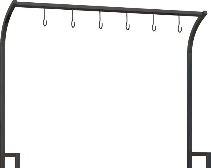Image du produit Outsunny Escalier porte-fleurs avec 6 crochets