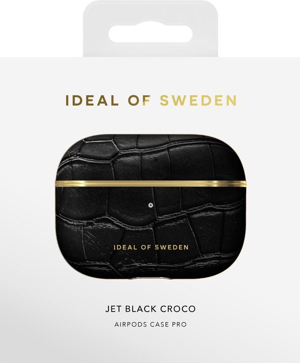 Produktbild iDeal Of Sweden Designer Hard-Cover Jet Black Croco (Kopfhörer Tasche)