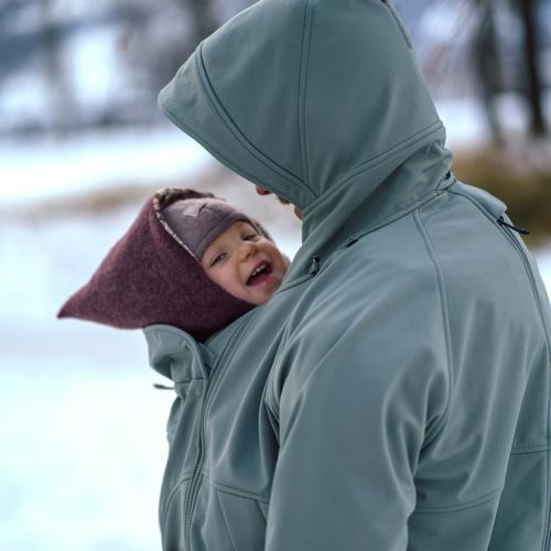 Produktbild Mamalila Softshell-Tragejacke für Männer Allrounder (XXL)