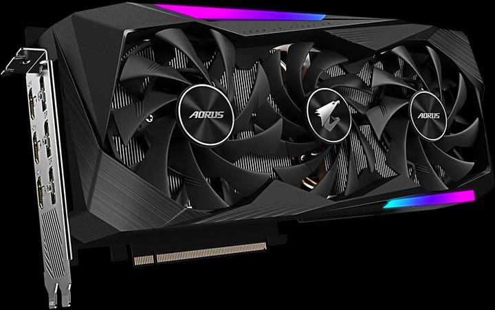 Actual product image Gigabyte Aorus GeForce RTX 3070 Master 8G LHR (8 GB)